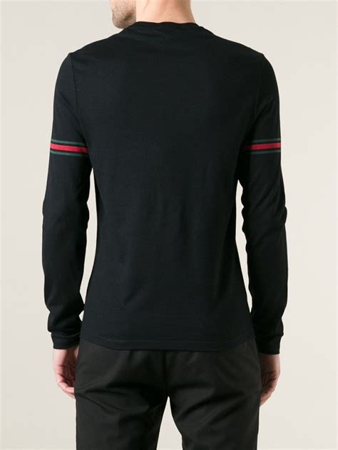 gucci long sleeve t shirt|farfetch gucci t shirts.